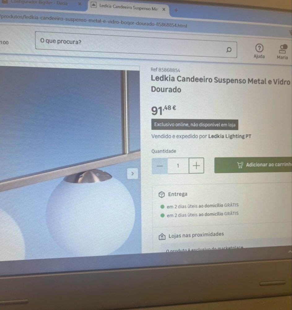 Candeeiro de tecto