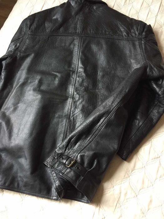 Чоловiча шкiряна куртка Genuine Real Leather (Iталiя) р.L
