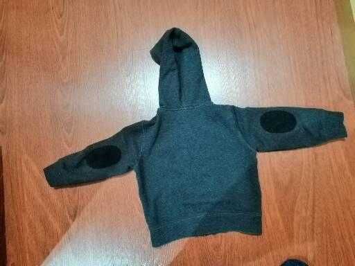 2 casacos com capuz, Benetton, 3-4 anos,