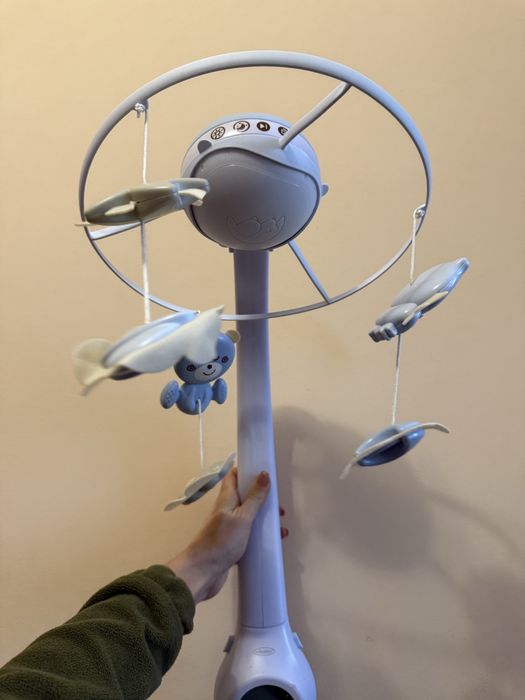 Музичний мобіль з проектором 3 в 1 INFANTINO для немовлят, блакитний