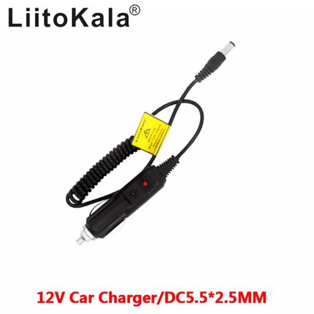 Автоадаптер LiitoKala 12V автомобильное зарядное устройство