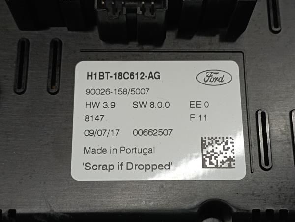 Comando chauffage / sofagem FORD Fiesta VII (HJ, HF)