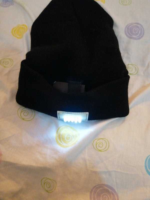 Gorro com luz led