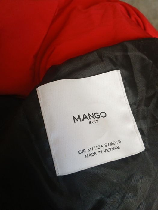 Пуховик з натурального пуха Mango