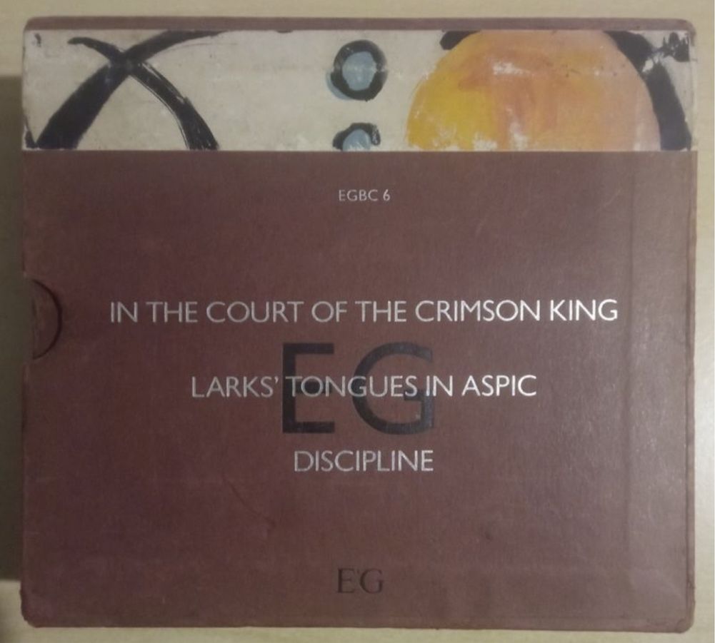 King Crimson – 1989 Caixa com 4 CD,s