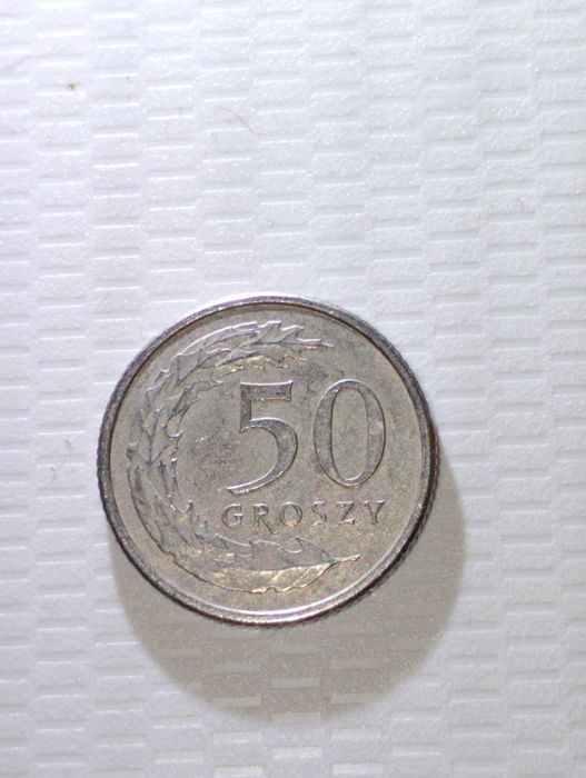 Destrukt 50 groszy z 2015 roku
