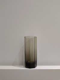 Szklany wysoki pojemnik/ wazon dekoracyjny