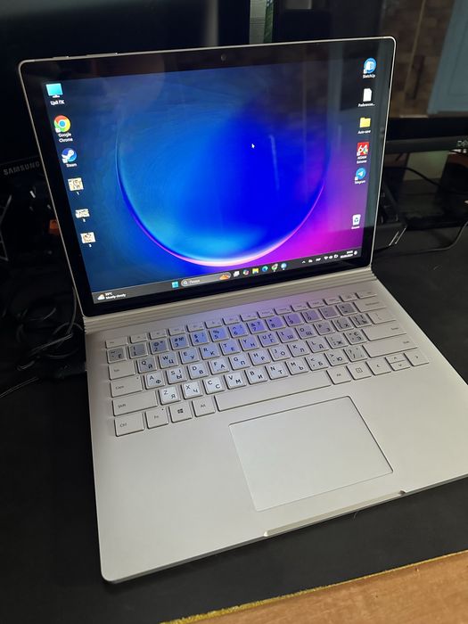 Продам ноутбук microsoft і7-8650, gtx 1050 4gb, 16ram