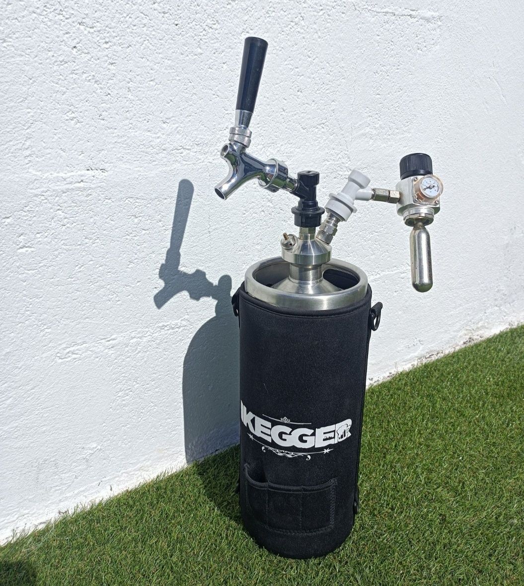 Barril ikegger+ ligação a botija Co2