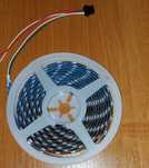 Taśma LED RGBIC WS2812B - IP65 - 3m (60 led/metr), nowa