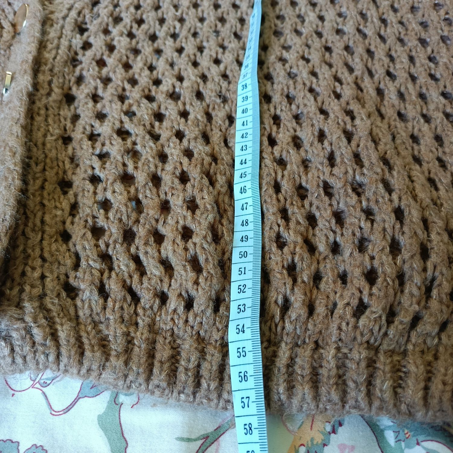 Sweter ażurowy uni