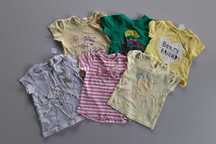 Koszulka, t-shirt krótki rękaw, dla dziewczynki, rozmiar 80.
