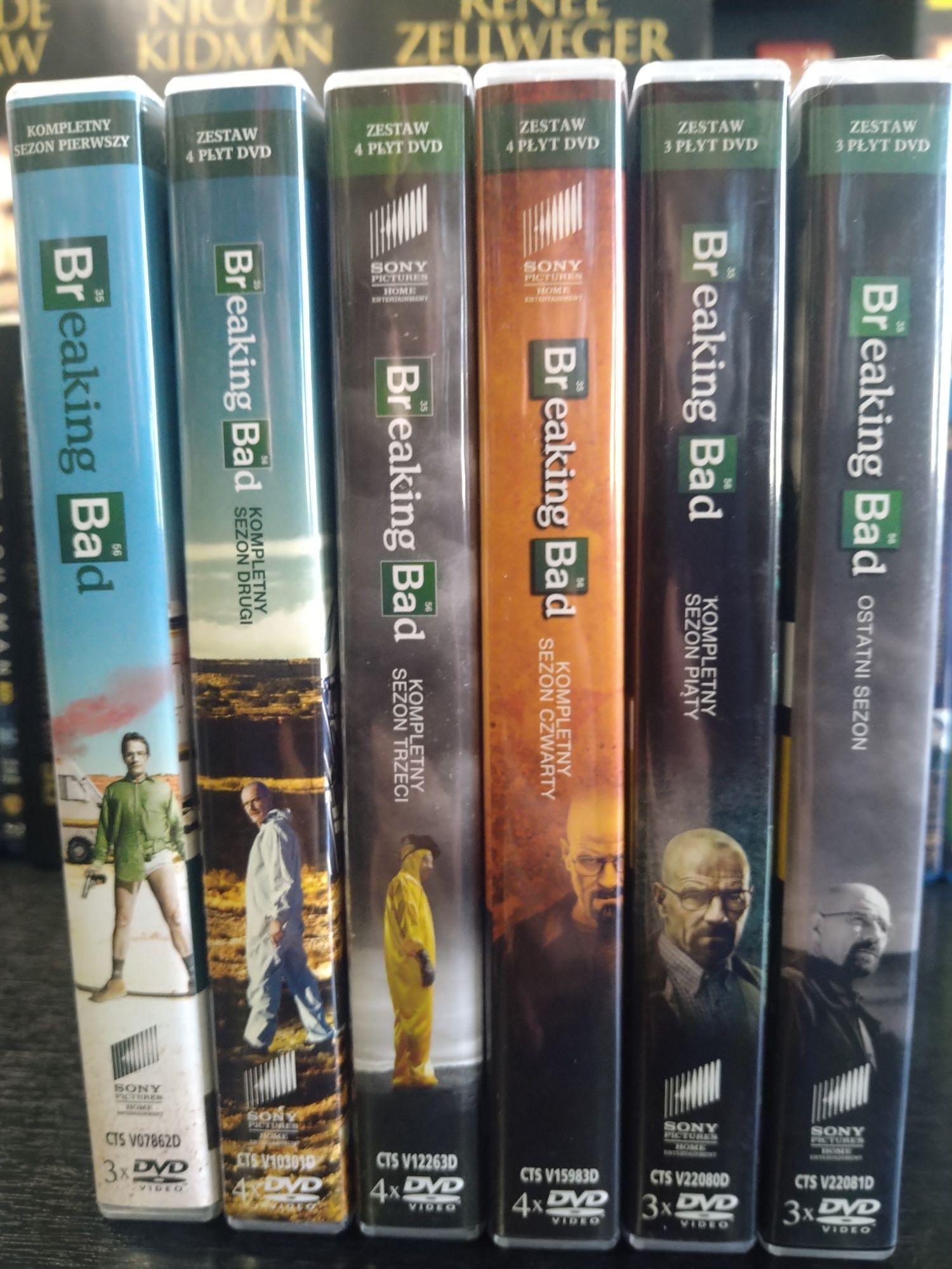 Breaking Bad 1-6 dvd wydanie polskie