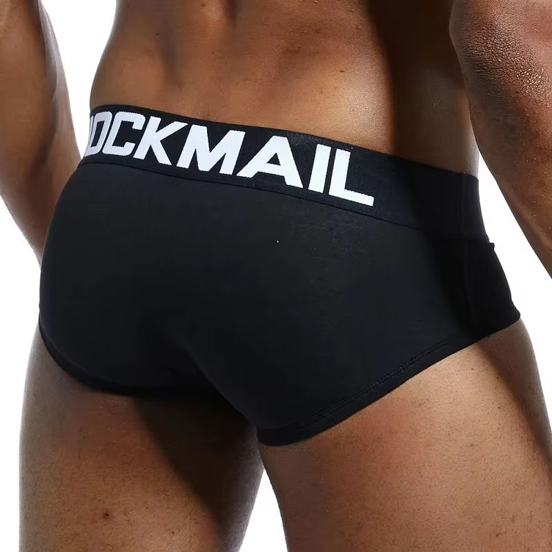 Komfortowe Męskie Bawełniane Slipy JOCKMAIL - L