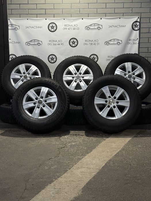 Колеса в зборі 245/70 R16 Nokian (зима),диски 6х139.7 R16 Ford Ranger