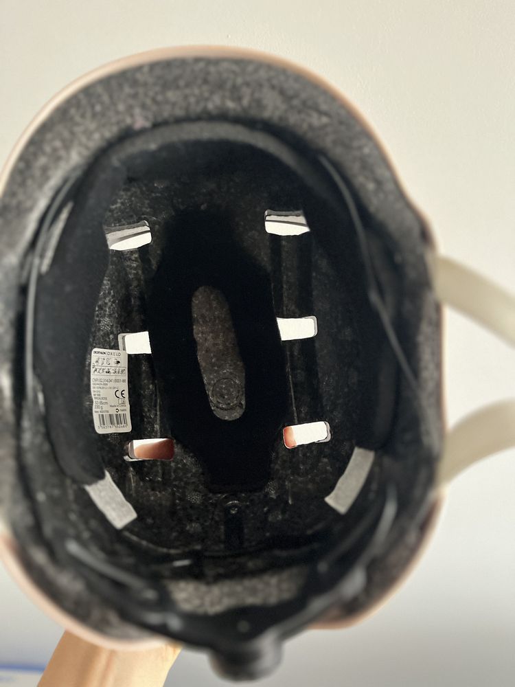 Kask dzieciecy różowy oxelo 52 - 55 cm