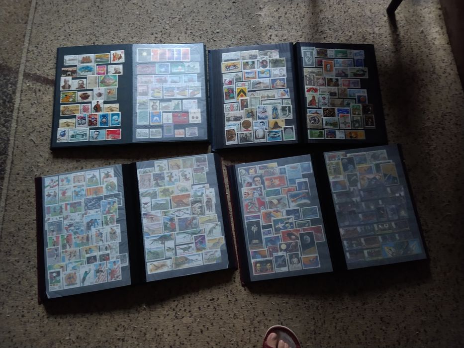 Zestaw znaczków pocztowych