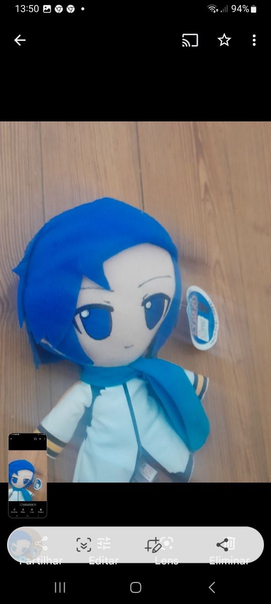 Peluche novo do kaito