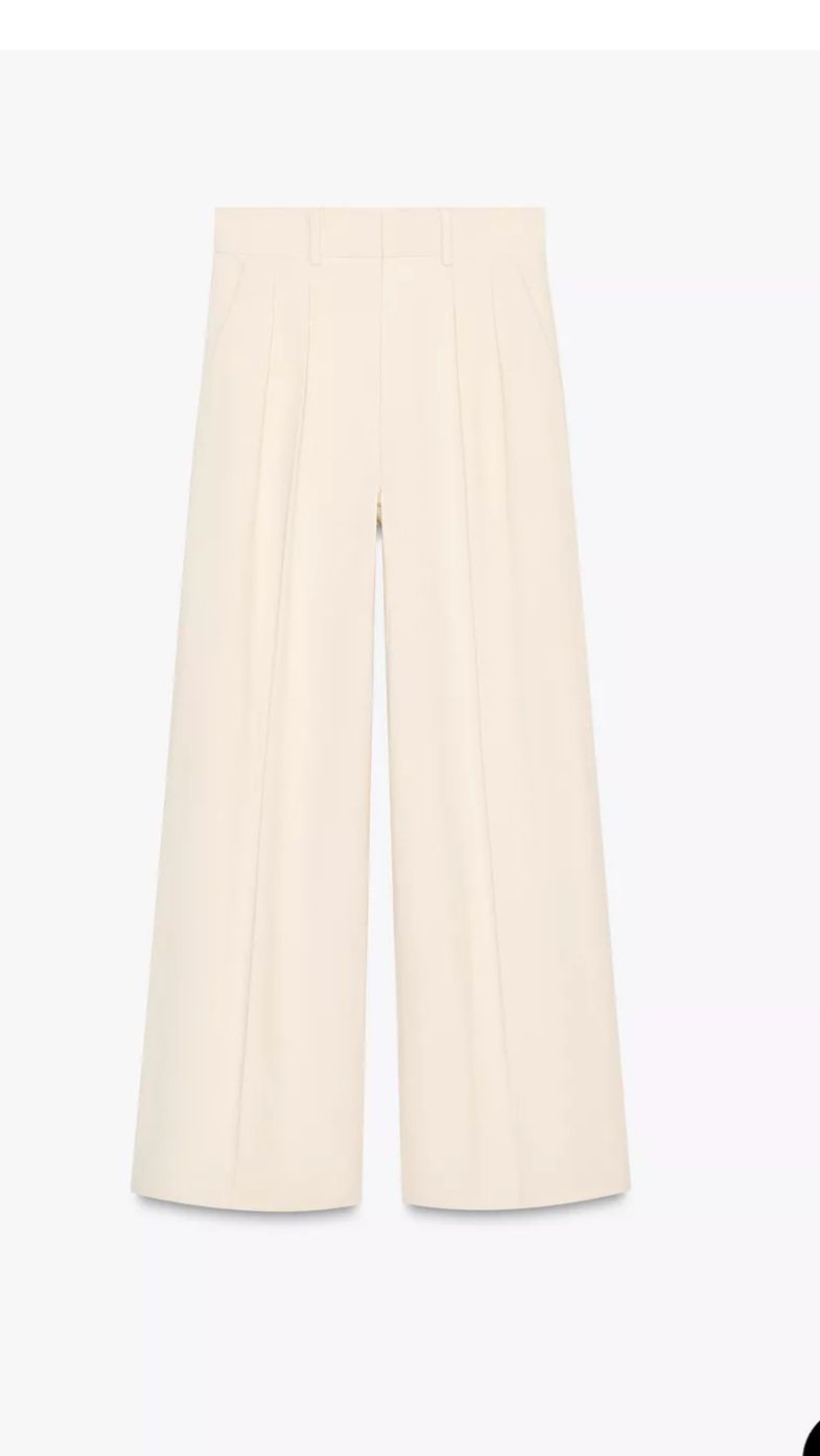 Широкі ШТАНИ  брюки ZW collection із защіпамиZARA