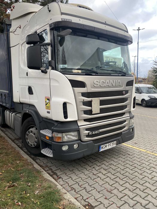 SCANIA  biała 440 pde