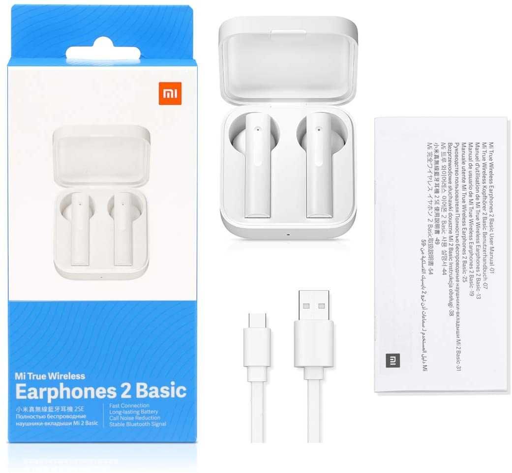 навушники бездротові Xiaomi Mi True Wireless Earphones 2 Basic