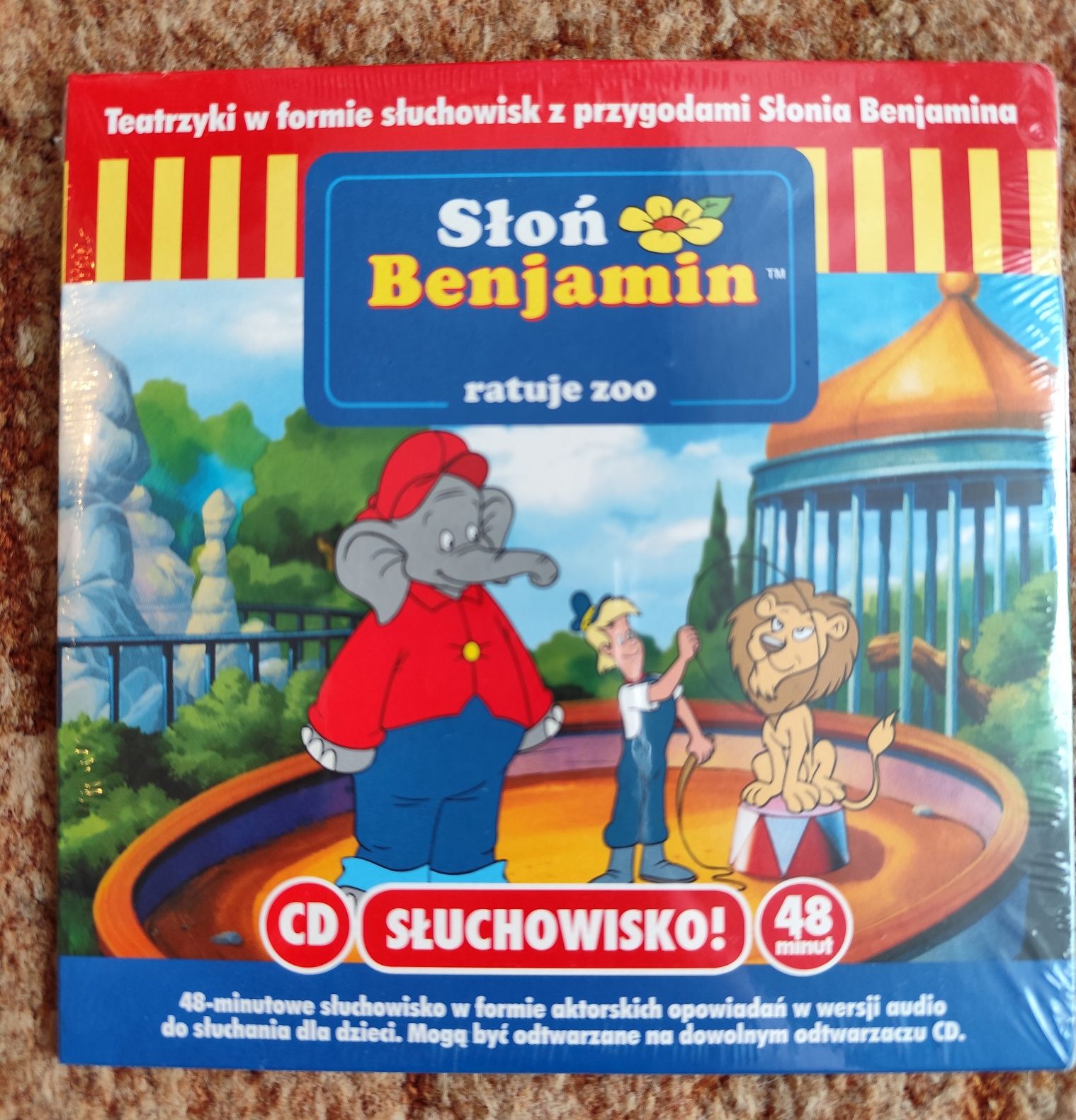 Zestaw 7 książek dla dzieci z płytą CD