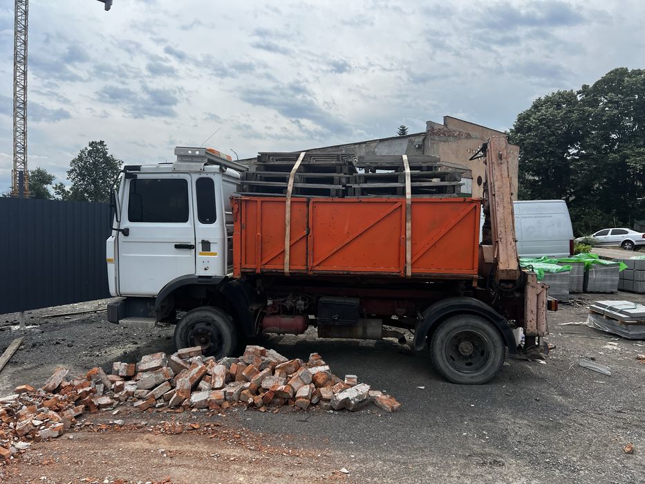 Самоскид маніпулятор Iveco Magirus