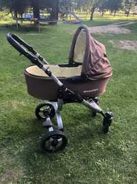 Wózek dziecięcy, spacerówka plus fotelik dla noworodków