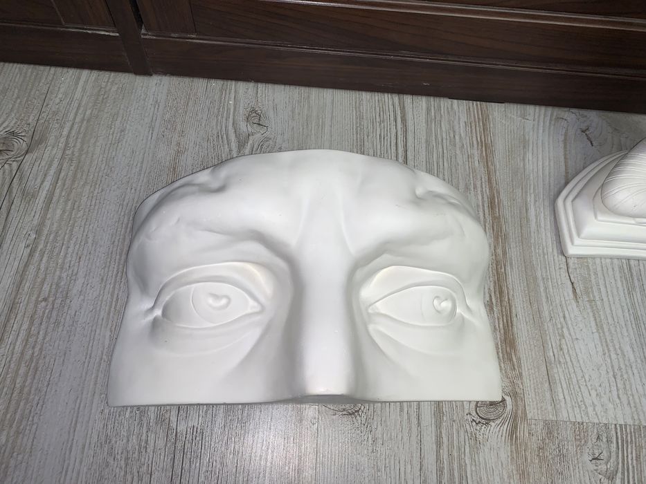 Скульптура будда гіпс глаза давида