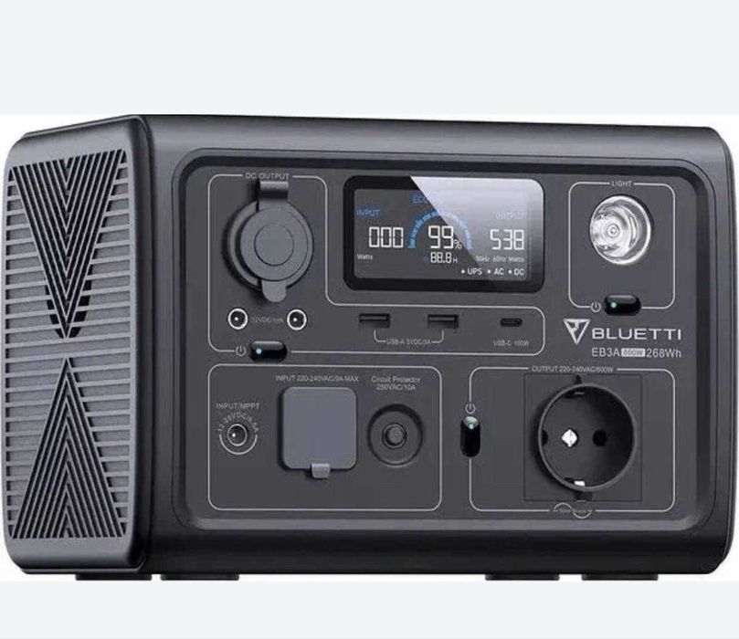 bluetti EB3A (600w) 268wh
