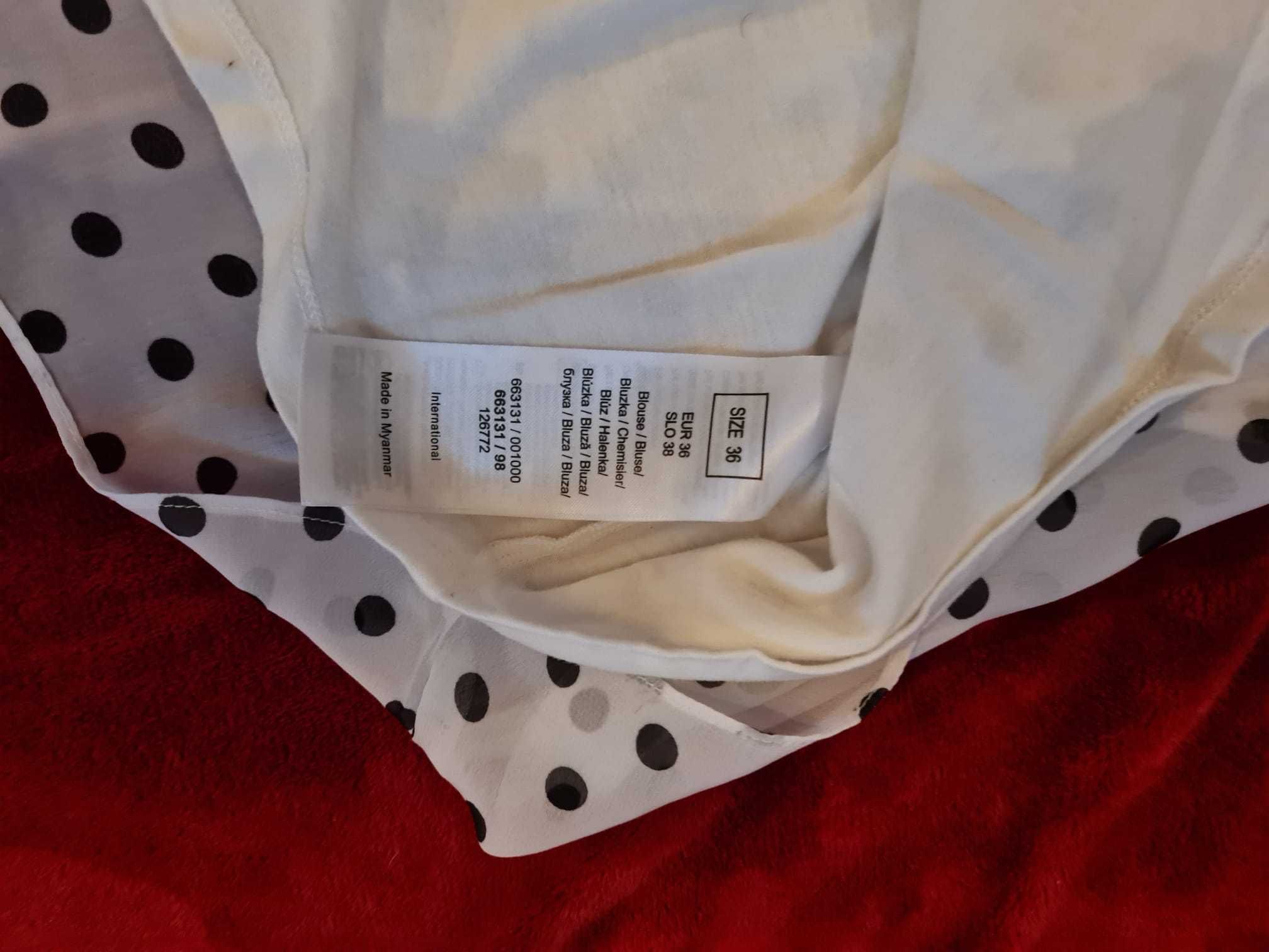 Bluzka w drobne kropki Orsay 36
