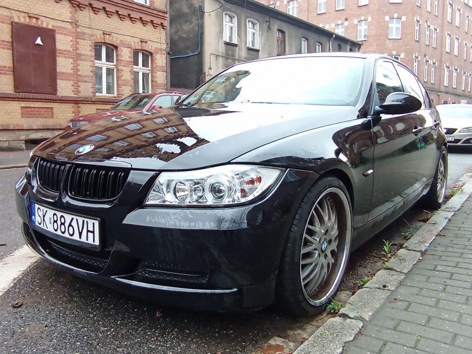Bmw e90 bezyna z uszkodzony śilnik