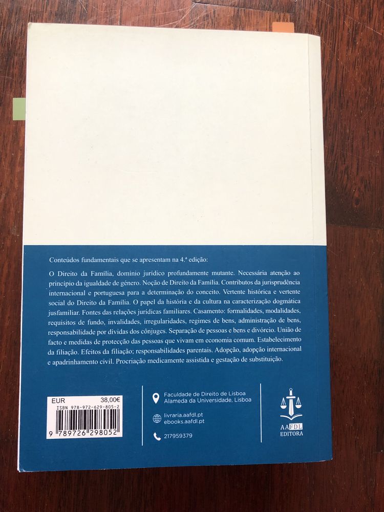 Livro de Direito de Família- Maria Margarida Silva Pereira