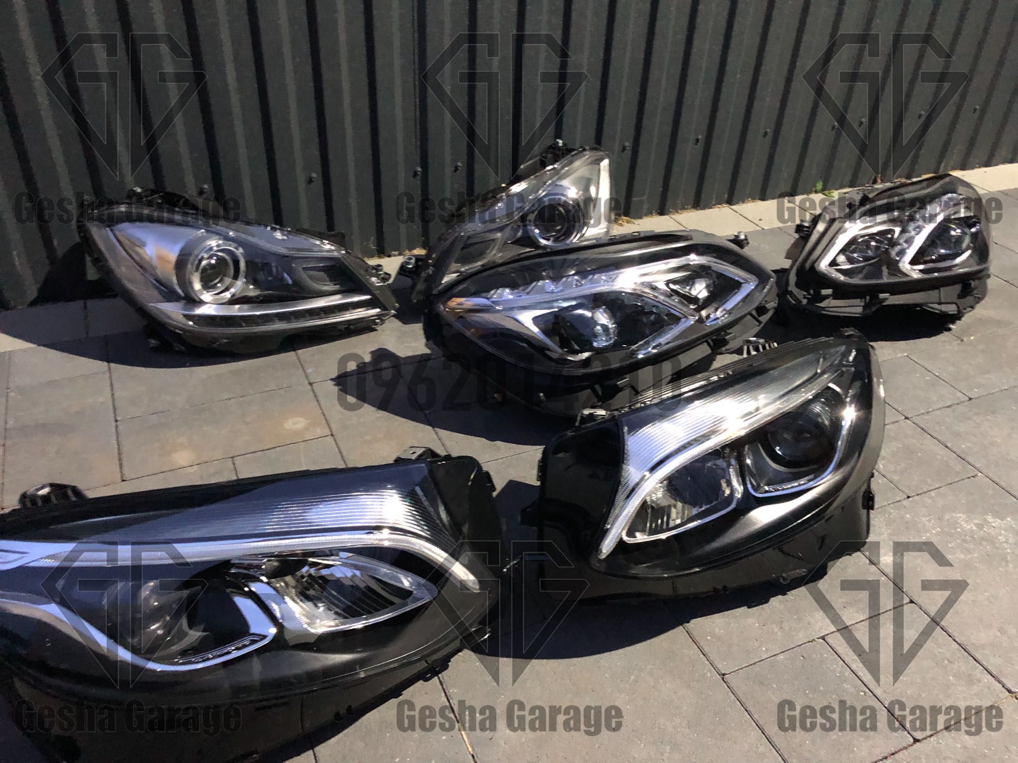 Передні Фары фари Mercedes мерседес GLE ML GLK A CLA E S Vito GLA GLC