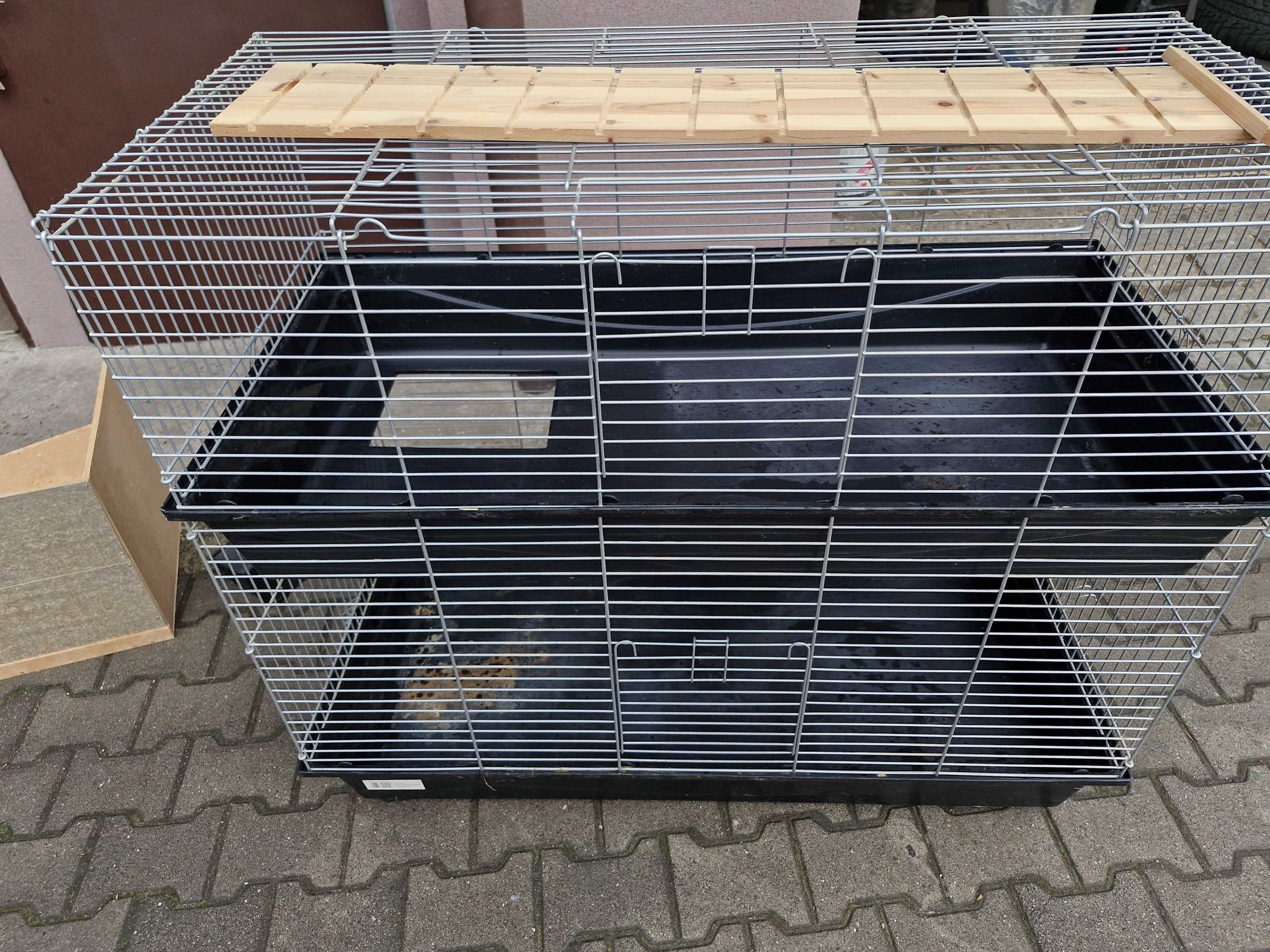 Klatka dla królika szynszyle 2 piętrowa