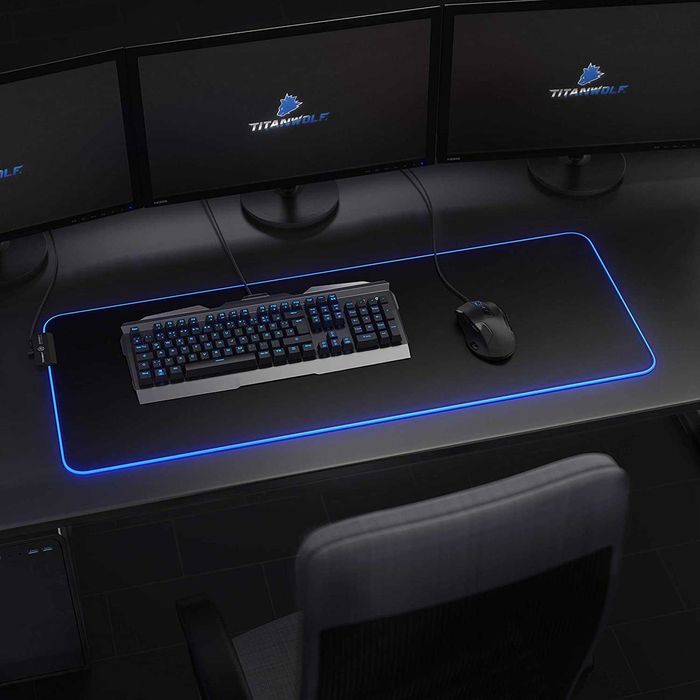 TITANWOLF Alpha Lightning 800x300mm Podkładka pod mysz RGB LED