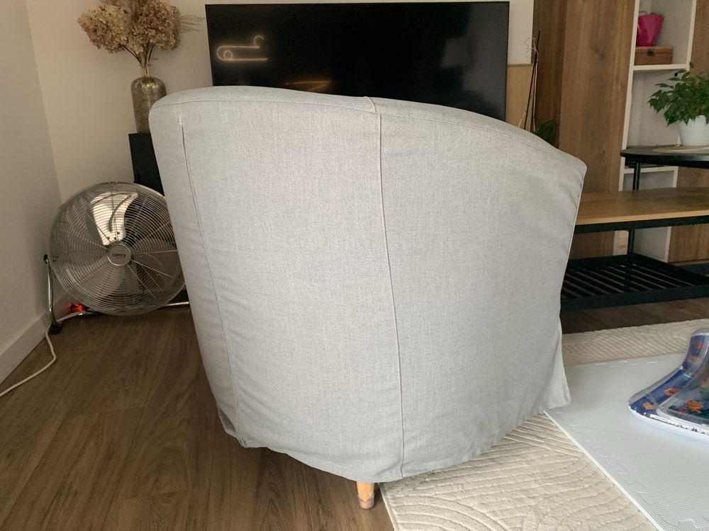 Wygodny Fotel IKEA Tullsta jak nowy, bez śladów użytkowania