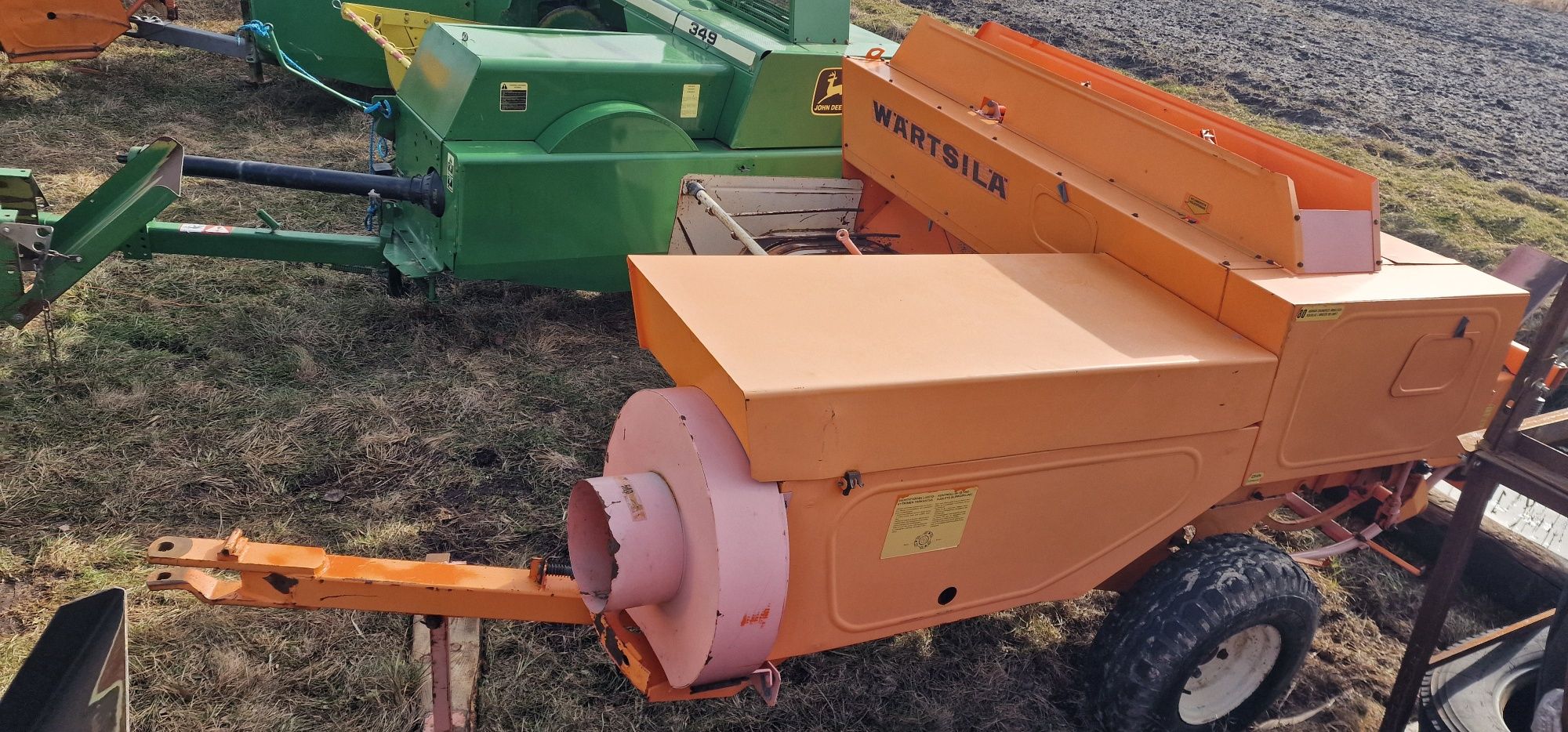 пресс подборщик/тюкопрес/прес-підбирач Рівєра wartsila