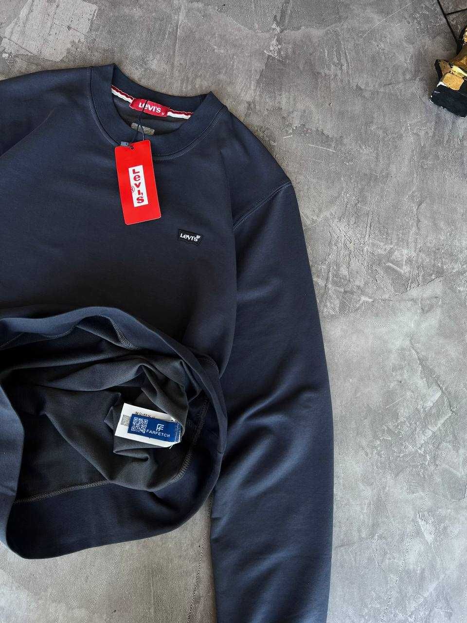 Світшот Levi’s Luxe у з qr-code і біркою весняний i57/770-37 Levis