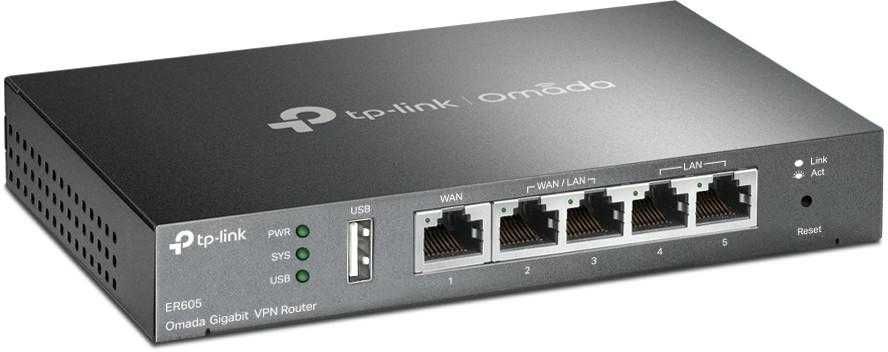 Router TL-ER605 VPN SafeStream, Multi-WAN Eltrox Dąbrowa Górnicza