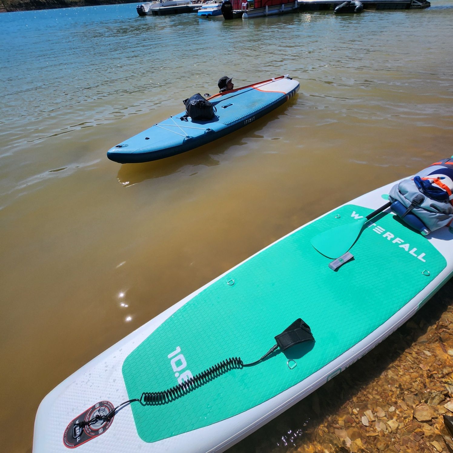 Prancha Paddle SUP Waterfall como nova