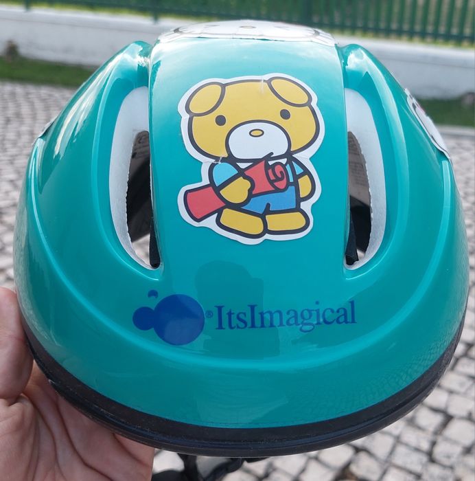 Conjunto 3 capacetes criança