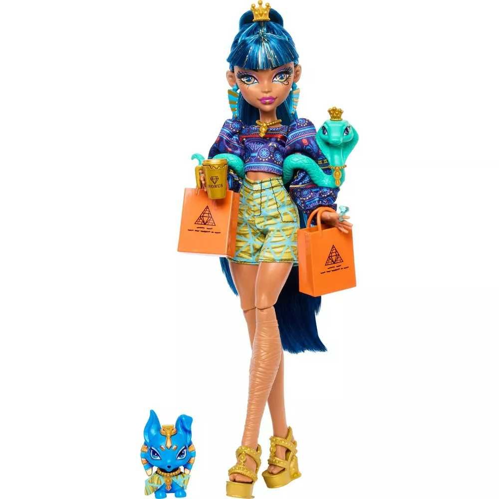 Колекційна лялька Monster High Faboolous Pets Cleo De Nile