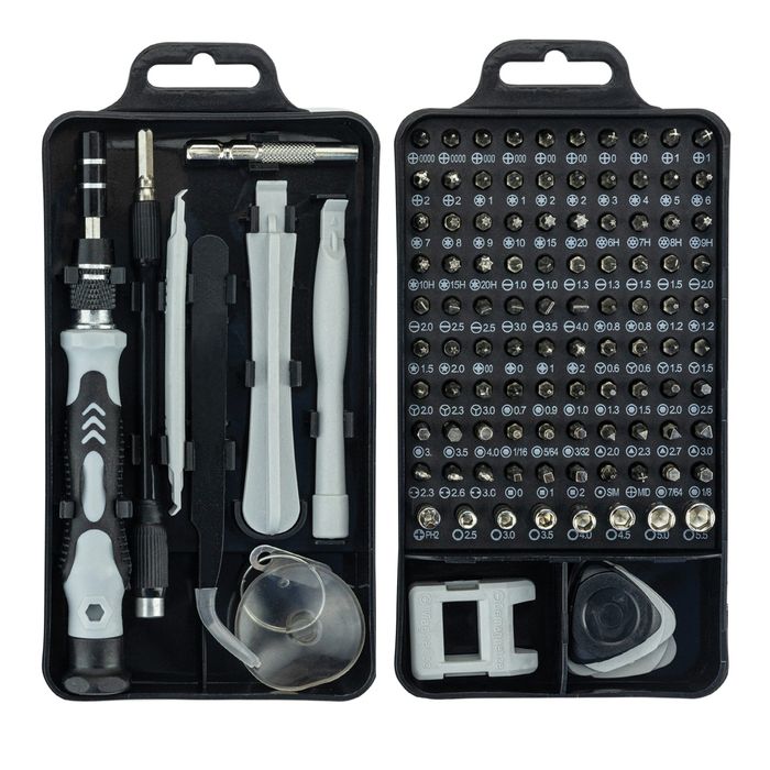 Klucz zestaw  wkrętaków, precyzyjne, bity, końcówki, torx, 115w1