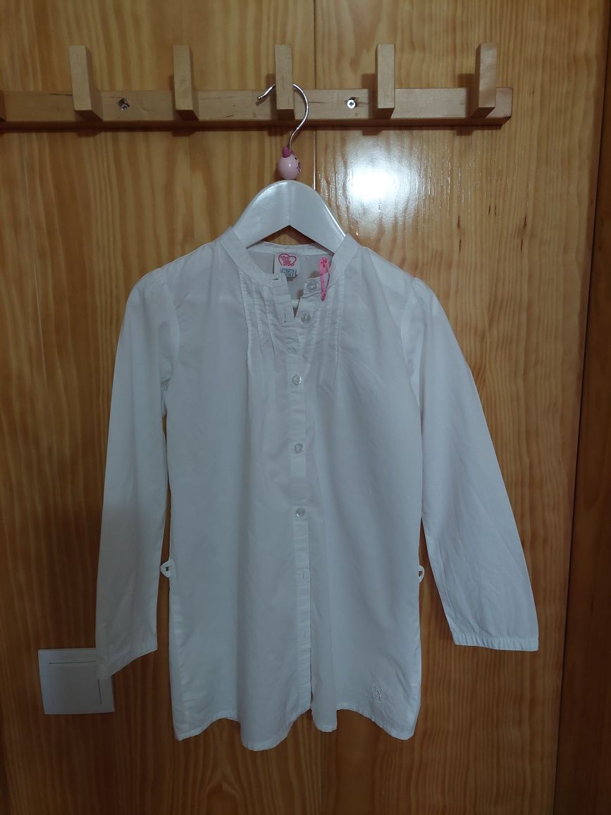 Camisa branca 6 anos