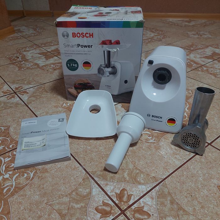 М'ясорубка BOSCH MFW2500W мясорубка бош подрібнювач