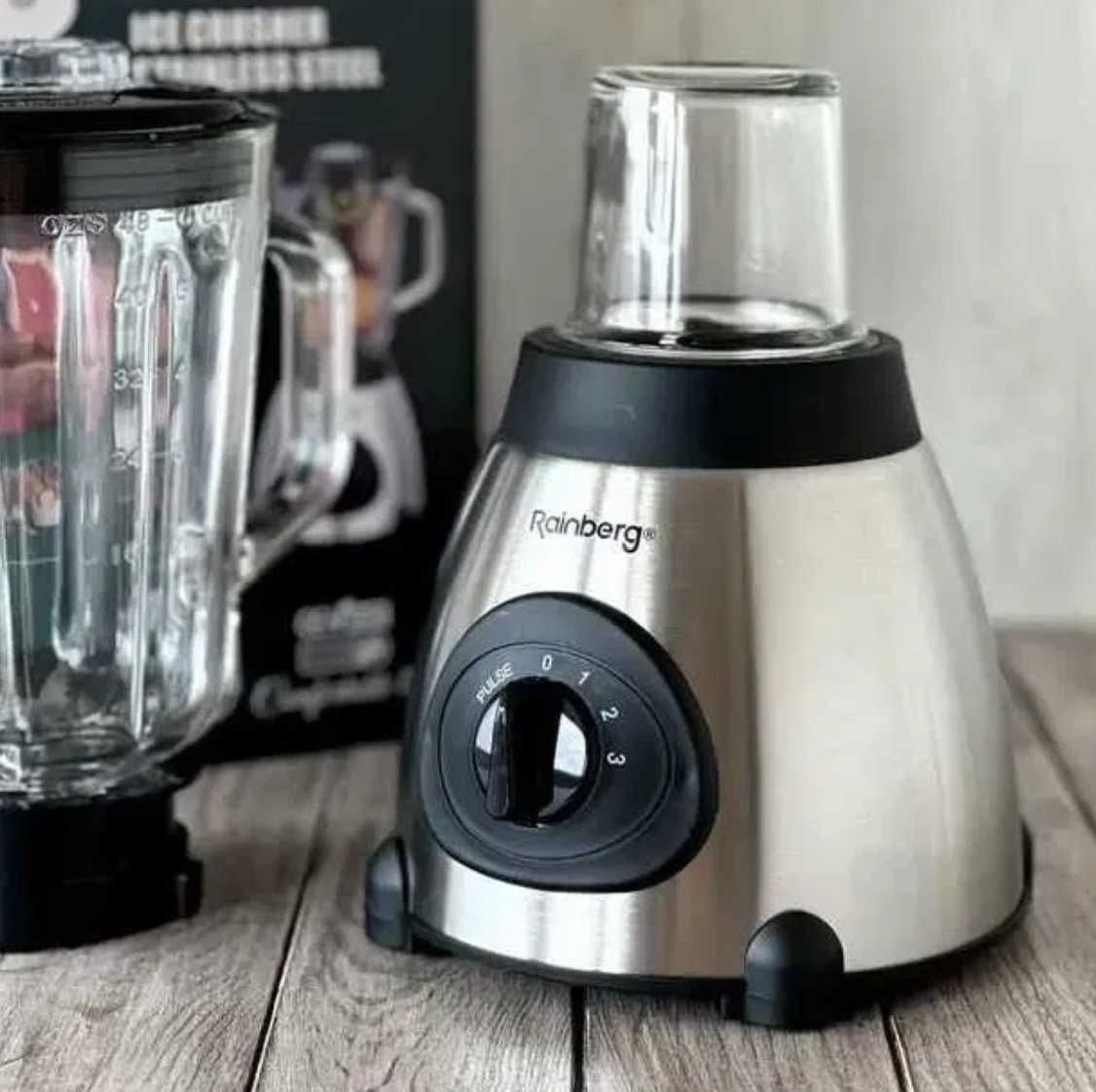 ХИТ ПРОДАЖ кофемол Блендер миксер Rainberg RB-2223 2000 Вт