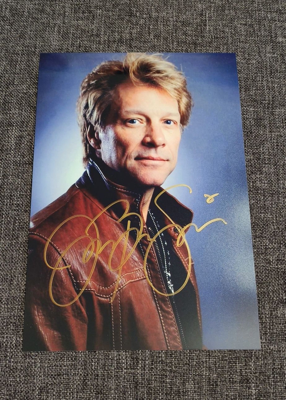 Автограф Bon Jovi. Эксклюзив!