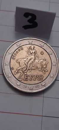 2 Euro 2002 Grecja: Europa porwana przez Zeusa (Byka)"S" Rare