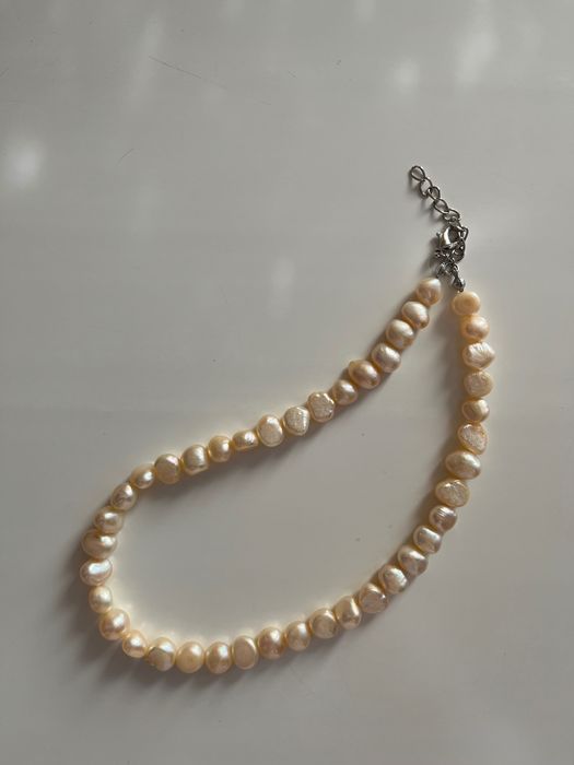 Намисто з натуральних перлин